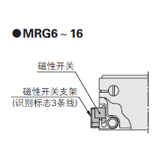 小金井 KOGANEI 开口式无杆气缸磁性开关 ORV系列